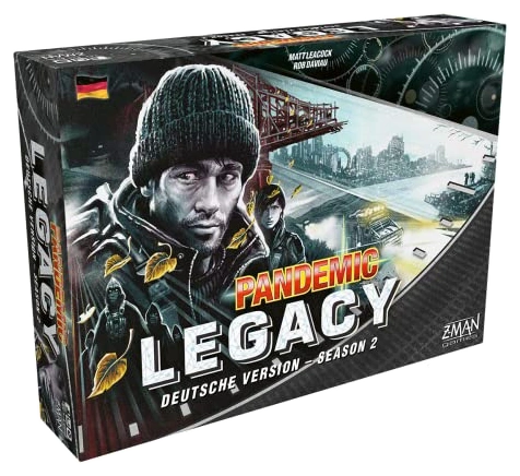 All details for the board game Pandemic Legacy: Season 2 and similar games