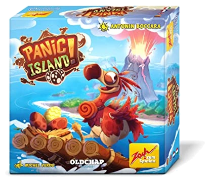 All details for the board game Panic Island! and similar games