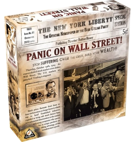 All details for the board game Panic on Wall Street! and similar games