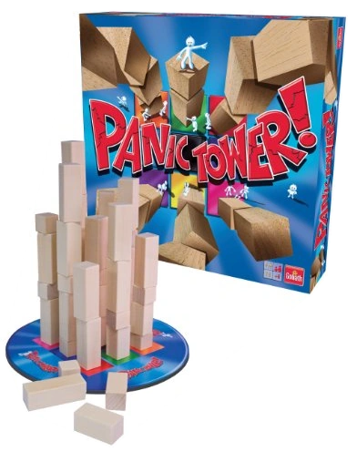 All details for the board game Panic Tower! and similar games