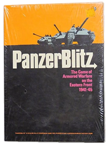 All details for the board game PanzerBlitz and similar games