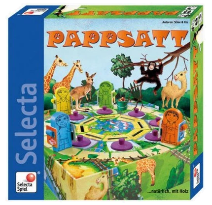 All details for the board game Pappsatt and similar games