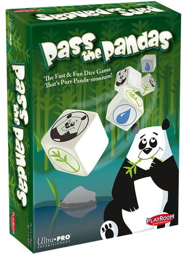 All details for the board game Pass the Pandas and similar games