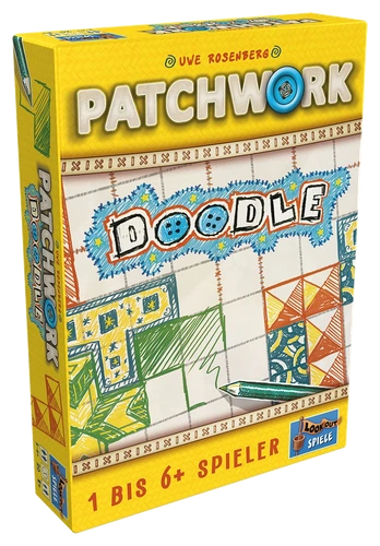 All details for the board game Patchwork Doodle and similar games