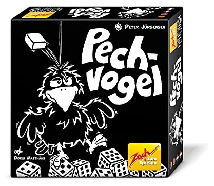All details for the board game Pechvogel and similar games