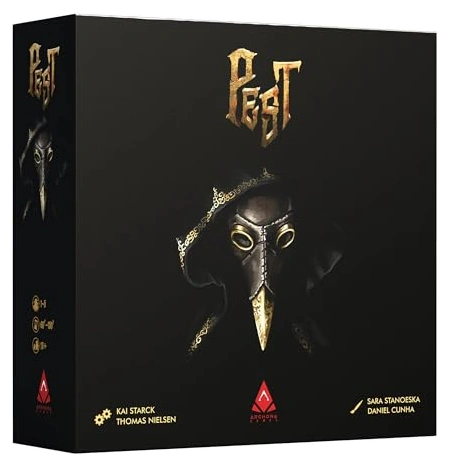 All details for the board game Pest and similar games