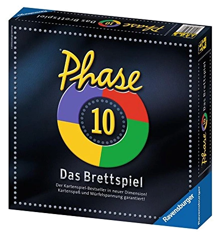 All details for the board game Phase 10: Das Brettspiel and similar games