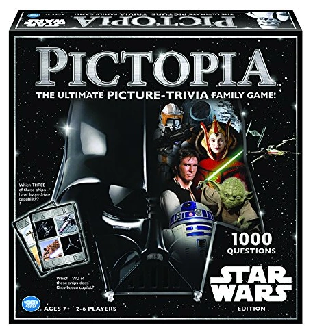 All details for the board game Pictopia: Star Wars Edition and similar games