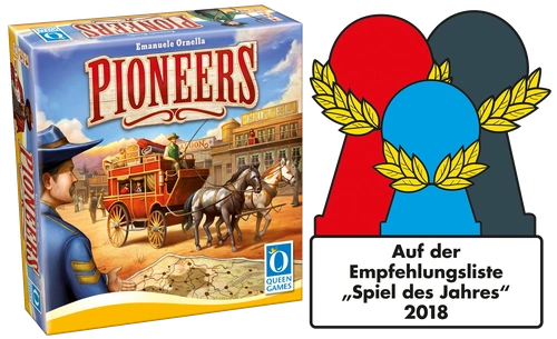 All details for the board game Pioneers and similar games