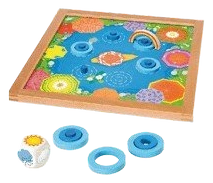 All details for the board game Plitsch, Platsch and similar games