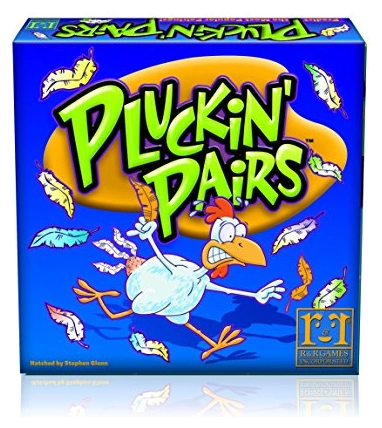 All details for the board game Pluckin' Pairs and similar games