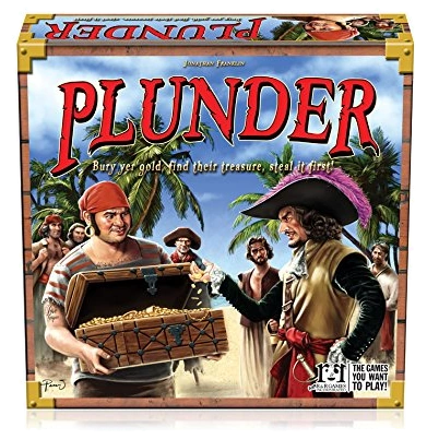 All details for the board game Plunder and similar games