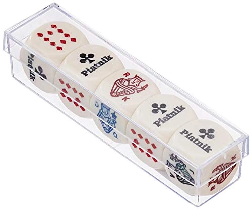 All details for the board game Poker Dice and similar games