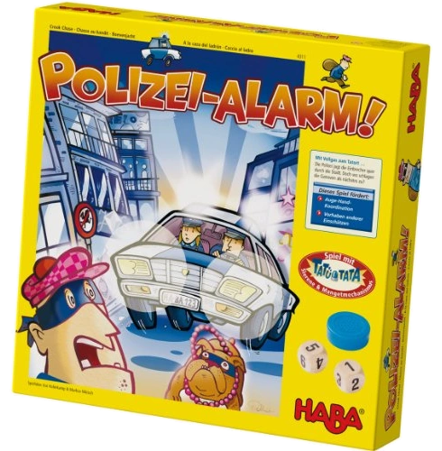All details for the board game Polizei-Alarm! and similar games