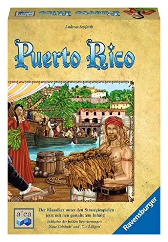 All details for the board game Puerto Rico (Deutscher Spielepreis 2002 winner) and similar games