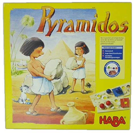 All details for the board game Pyramidos and similar games