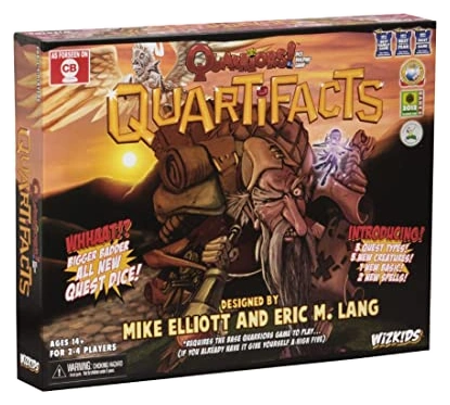 All details for the board game Quarriors! Quartifacts (4th Expansion) and similar games