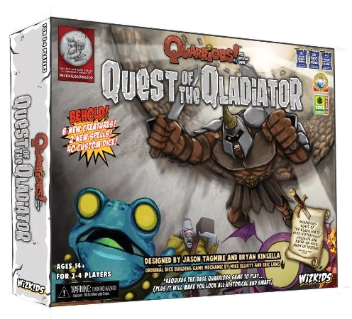 All details for the board game Quarriors! Quest of the Qladiator and similar games