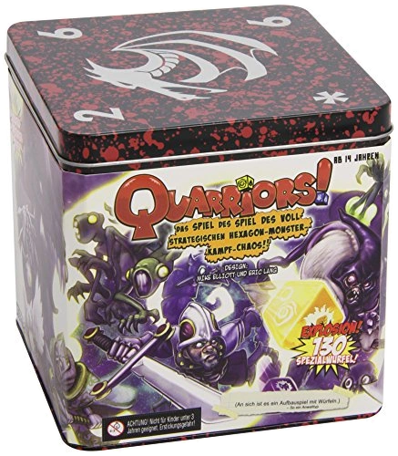 All details for the board game Quarriors! and similar games