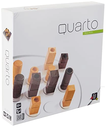 All details for the board game Quarto and similar games