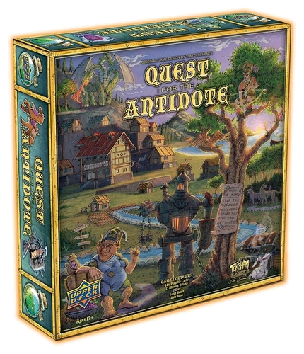 All details for the board game Quest for the Antidote and similar games
