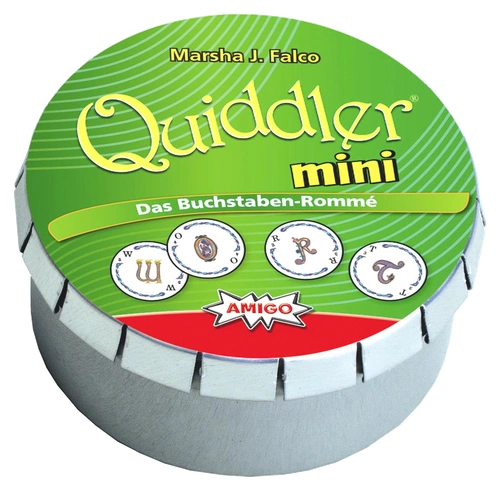 All details for the board game Quiddler and similar games