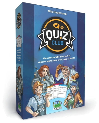All details for the board game Quiz Club and similar games