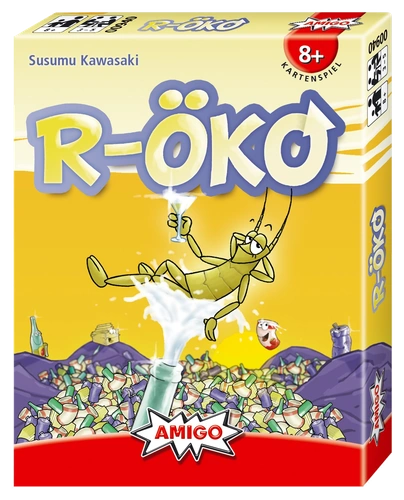 All details for the board game R-Eco card game and similar games