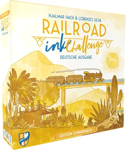 All details for the board game Railroad Ink Challenge: Shining Yellow Edition and similar games