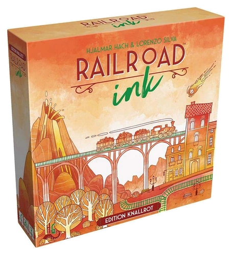 All details for the board game Railroad Ink: Blazing Red Edition and similar games