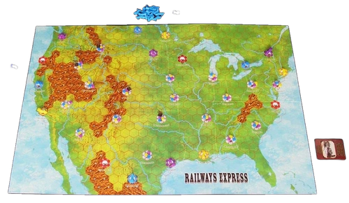 All details for the board game Railways Express and similar games