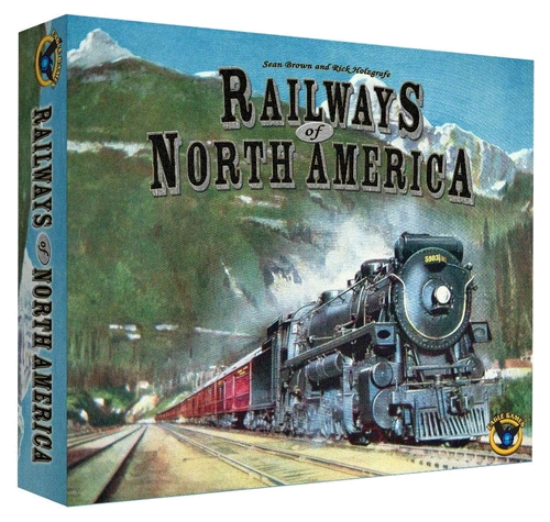 All details for the board game Railways of North America and similar games