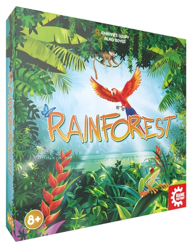 All details for the board game Rainforest and similar games