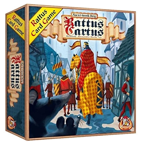 All details for the board game Rattus Cartus and similar games