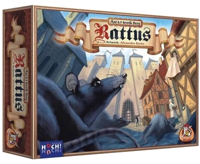All details for the board game Rattus and similar games