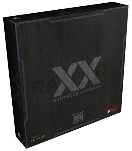 All details for the board game Raxxon and similar games