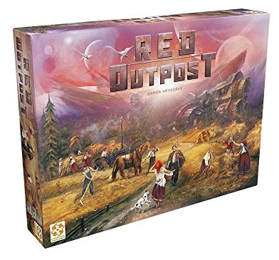 All details for the board game Red Outpost and similar games