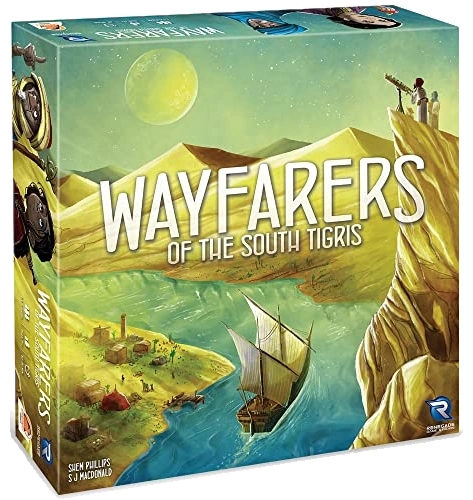 All details for the board game Wayfarers of the South Tigris and similar games