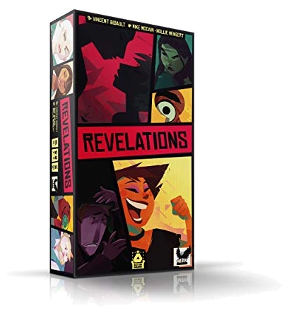 All details for the board game Revelations and similar games