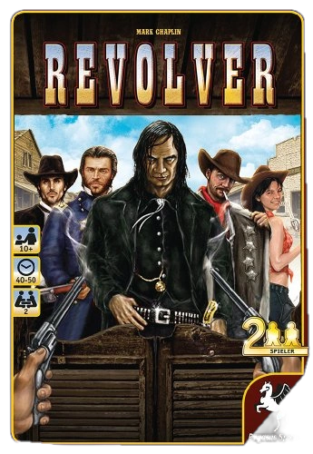 All details for the board game Revolver and similar games