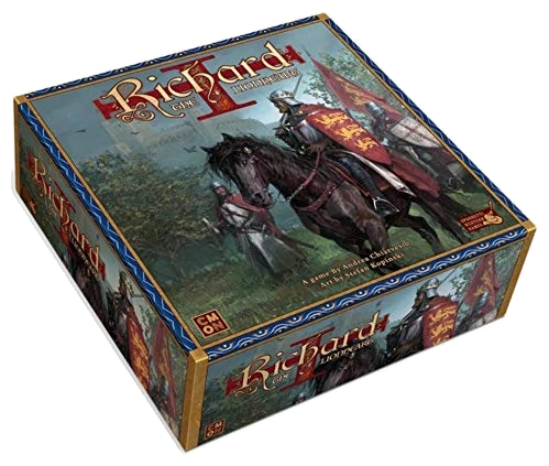All details for the board game Richard the Lionheart and similar games