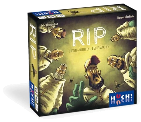 All details for the board game RIP and similar games