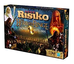 All details for the board game Risk: The Lord of the Rings and similar games