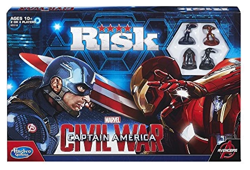 All details for the board game Risk: Captain America – Civil War Edition and similar games