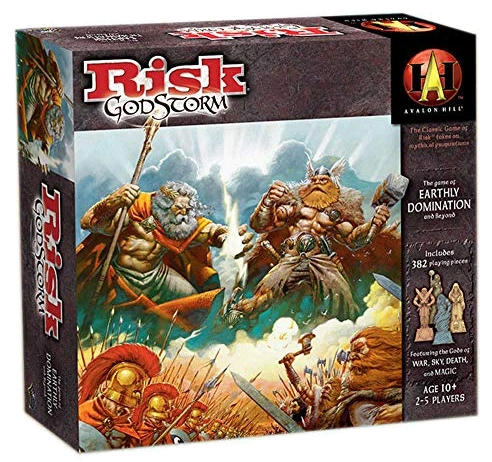 All details for the board game Risk: Godstorm and similar games
