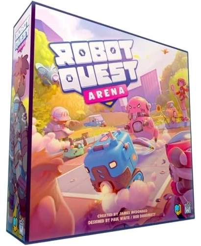 All details for the board game Robot Quest Arena and similar games