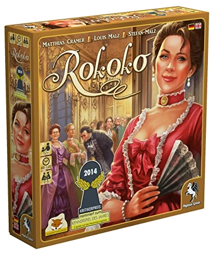 All details for the board game Rococo and similar games