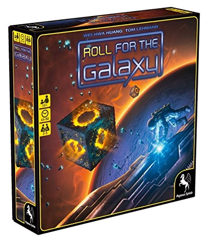 All details for the board game Roll for the Galaxy and similar games