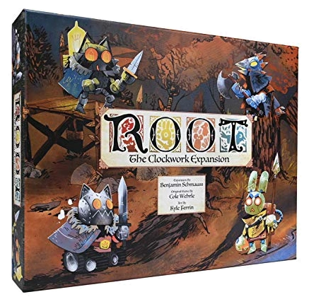 All details for the board game Root: The Clockwork Expansion and similar games