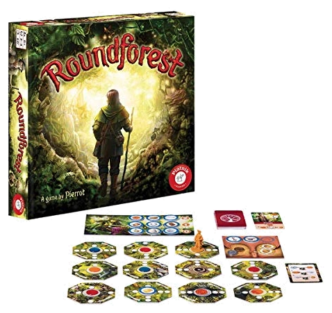All details for the board game Roundforest and similar games